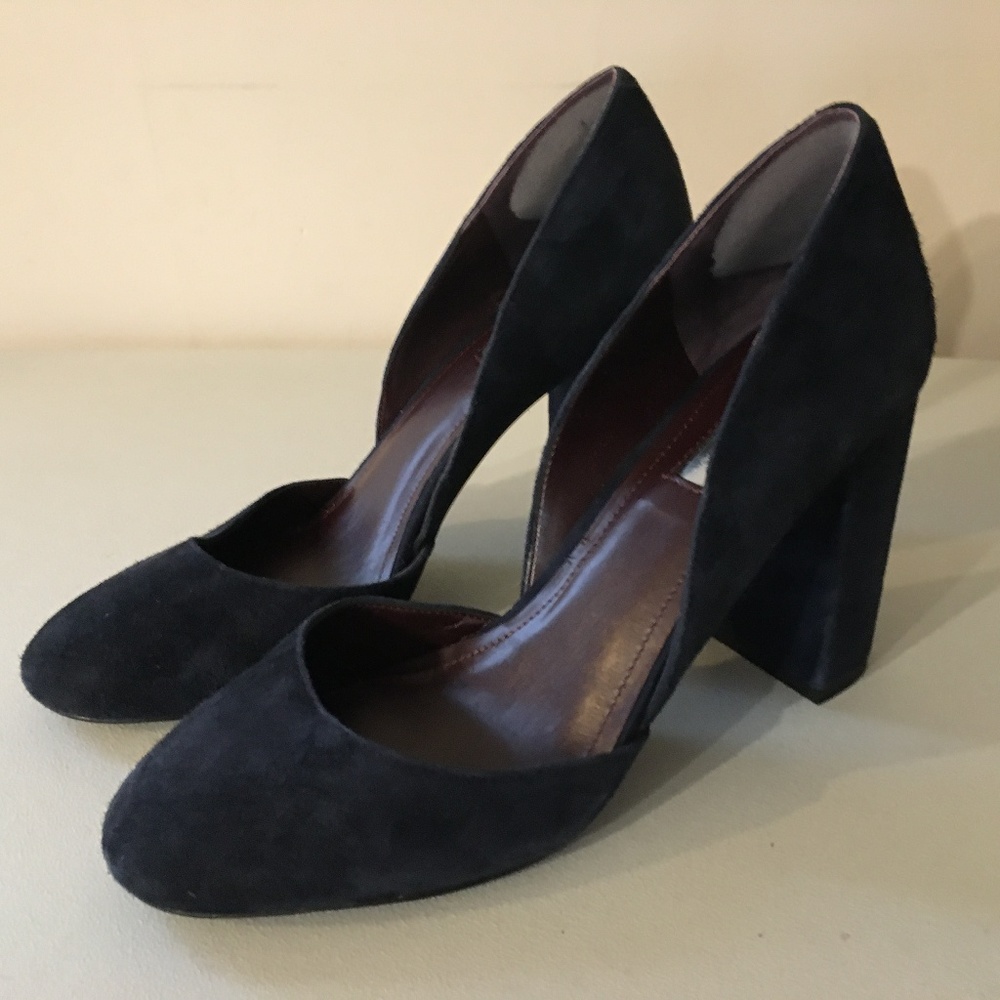BCBGeneration Suede Block Heels